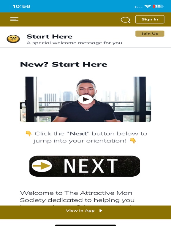 TAM Society iPad screenshot 5 - Business app