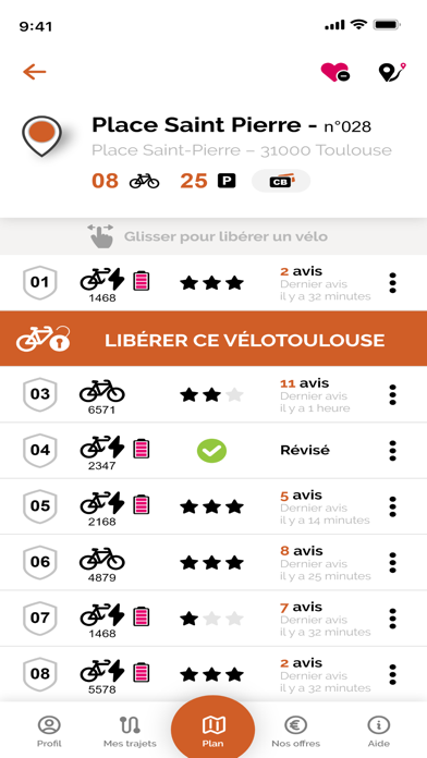 vélôToulouse officiel Screenshot