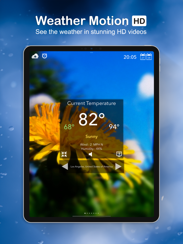 ‎Weather Motion HD Screenshot