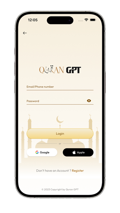 The Quran GPT Screenshot