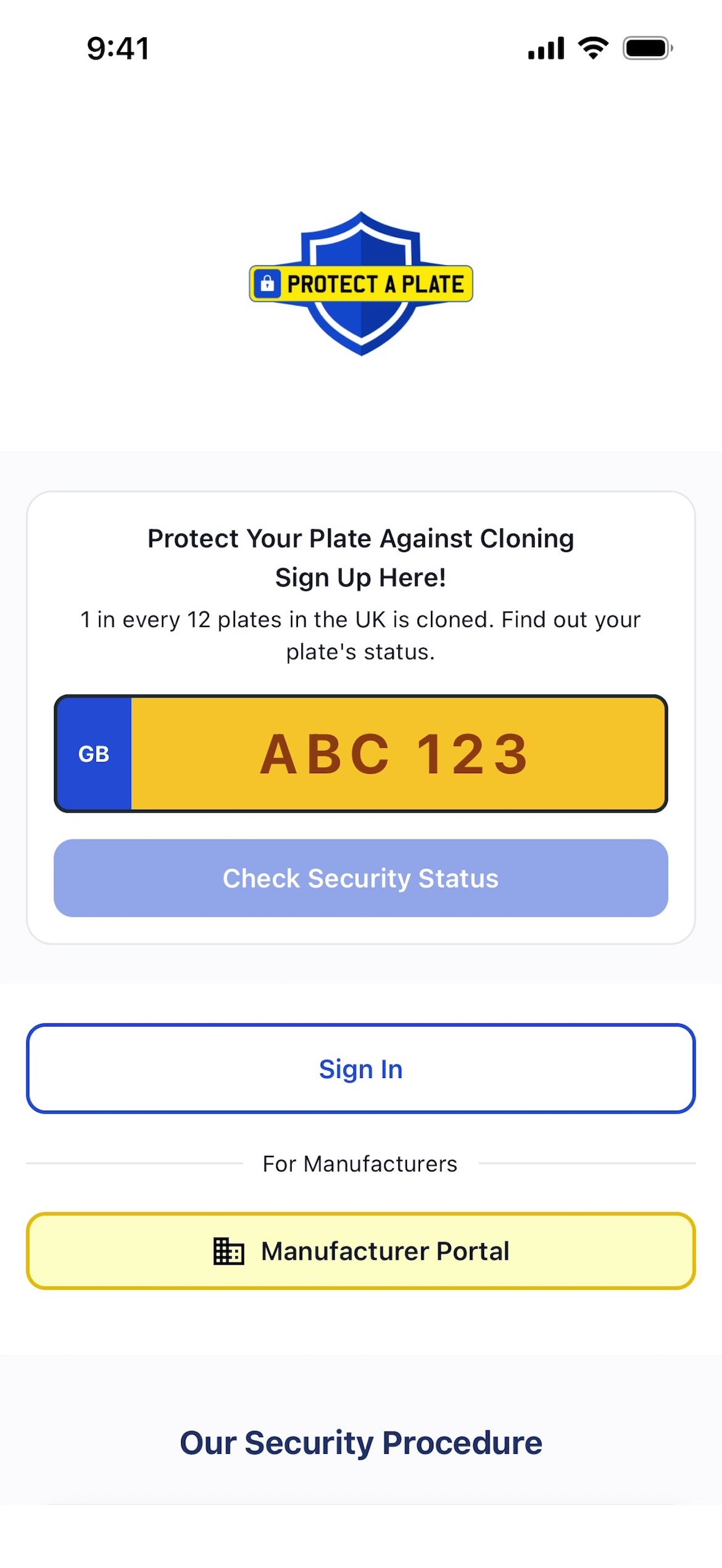 Protect A Plate