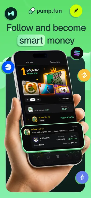pump.fun - speculate on trends screenshot 1 of 6