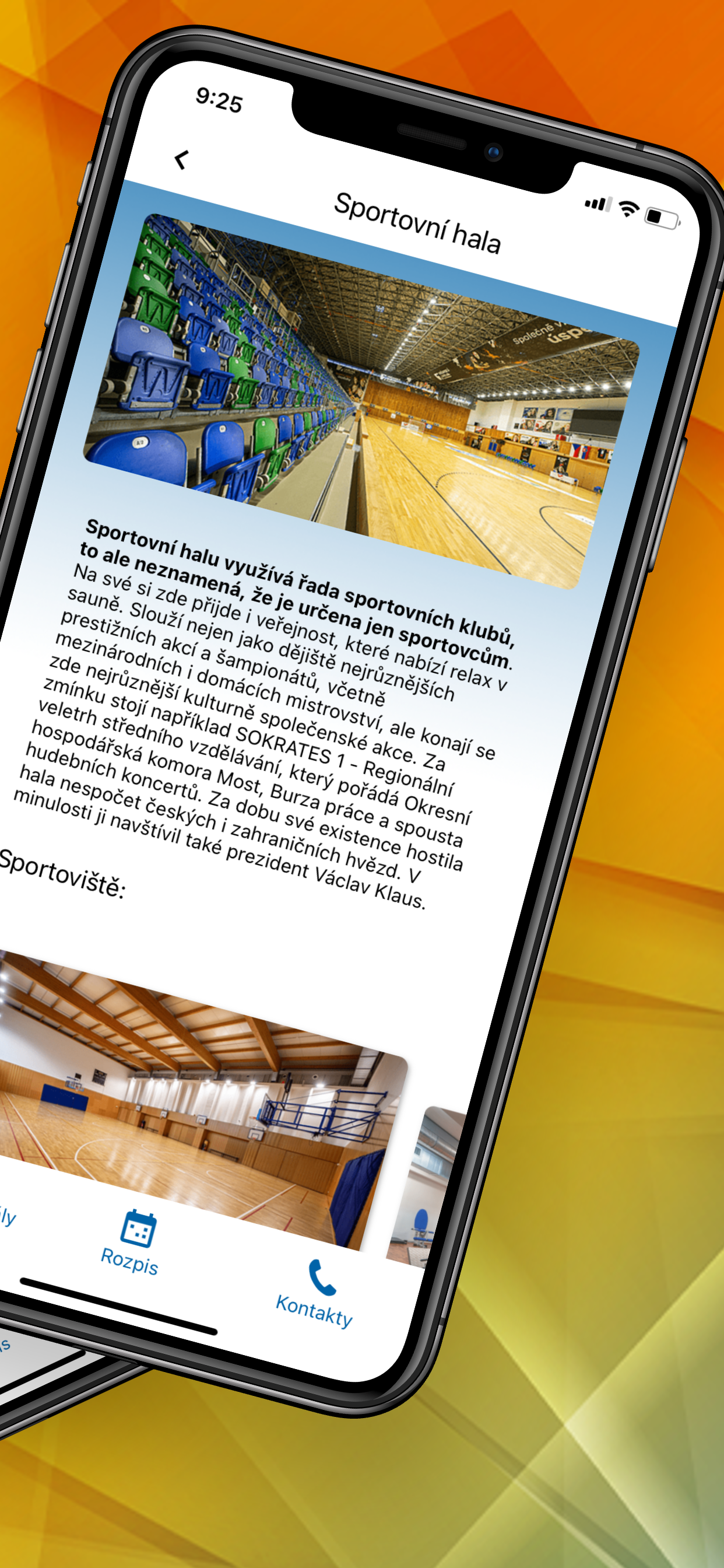 Sportovní areály Most