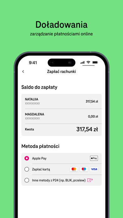 Mój T-Mobile iPhone screenshot 6 - Utilities app
