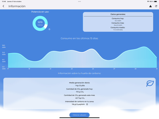 PortWatt Client app screenshot 2