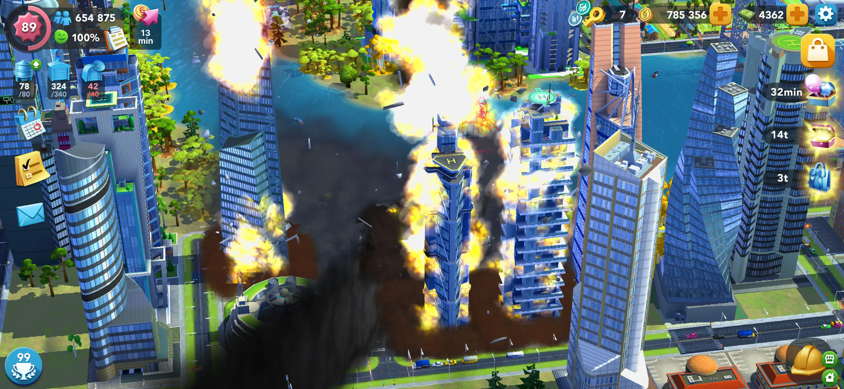 #5. SimCity BuildIt (iOS) Von: Electronic Arts