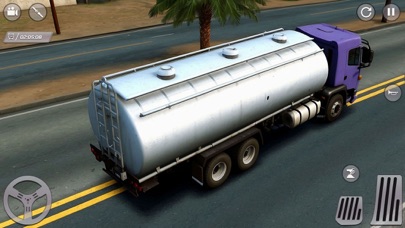 Oil Tanker Cargo Truck Driving Screenshot