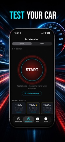 HUD Speed: GPS Speedometer Screenshot 2 of 5