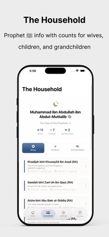 Islamic Figures iPhone screenshot