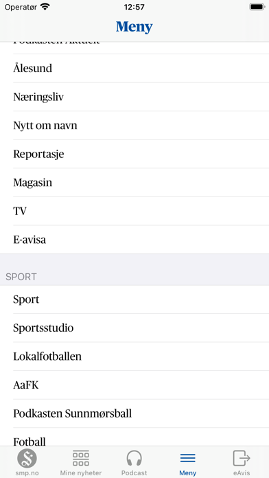 Sunnmørsposten Screenshot