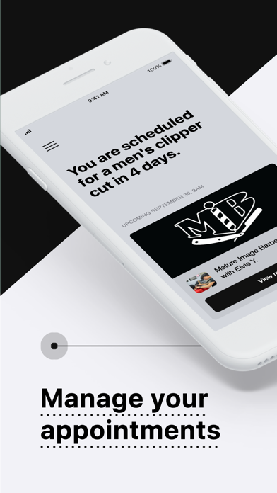 Mature Image Barbershop FL iPhone screenshot 2 - Lifestyle app