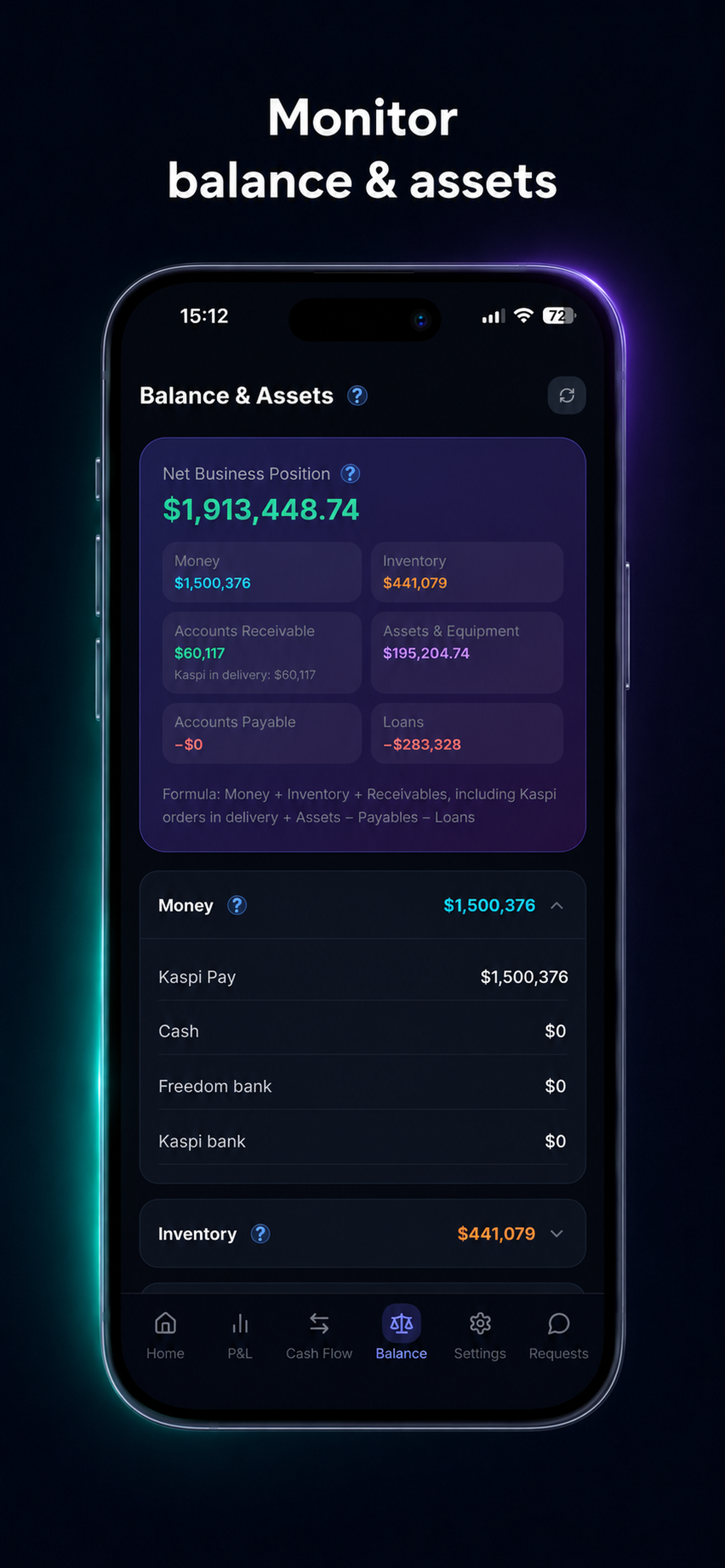 P&L Tracker by Profin screenshot 4