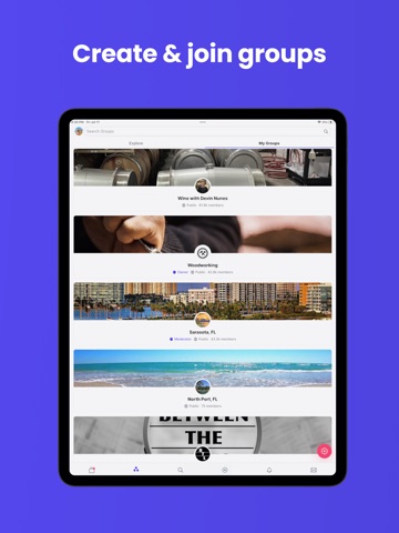 Truth Social iPad screenshot