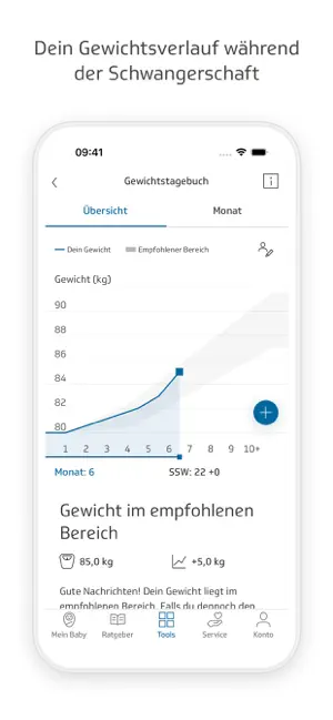 TK-BabyZeit iPhone screenshot 4