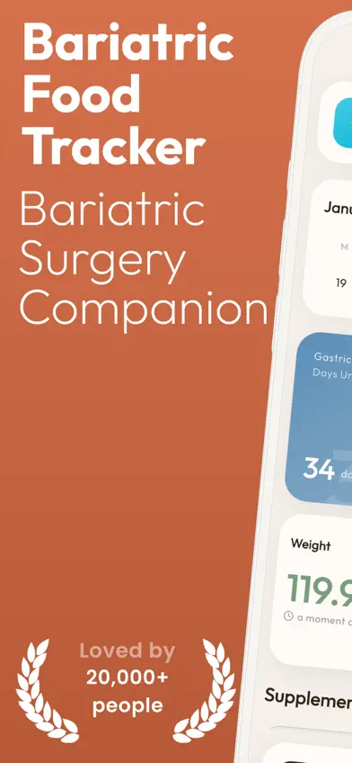 Bariatric Food Tracker - Bari screenshot 1
