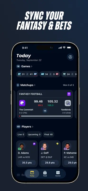 GameDay: Live Sports Scores screenshot 1 of 7