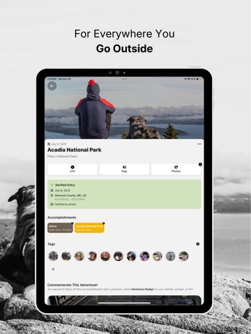 Adventure Passport iPad screenshot