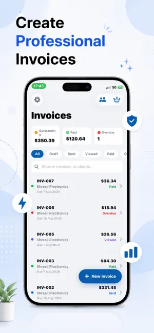 Invoice Maker Gig & Freelance screenshot 1