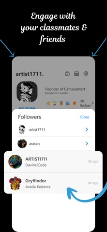 Campus: Connect, Share & Grow. Screenshot 3 of 7