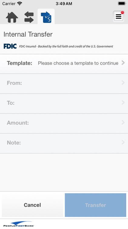 PeopleFirst Bank Business screenshot-5