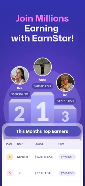 EarnStar: Earn Money Fast iPhone screenshot 5