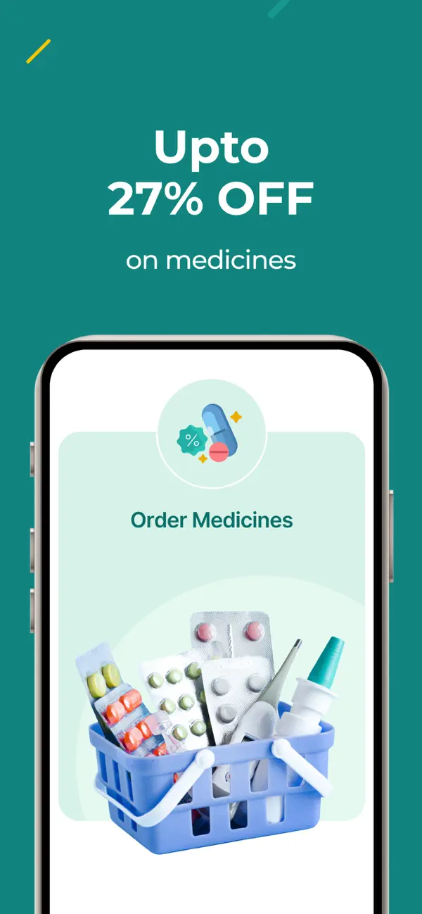 Screenshot #1 pour PharmEasy - Healthcare App