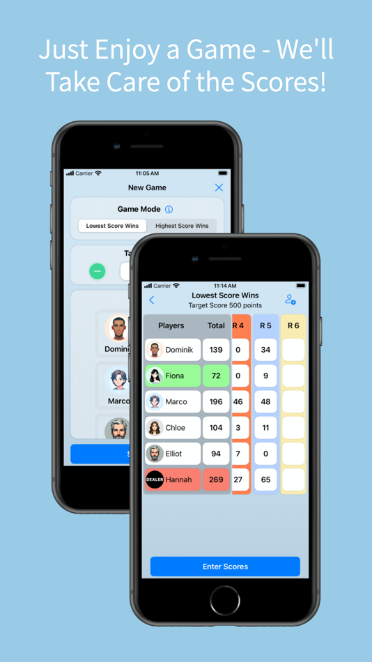 #1. UnoTally Score Tracker for Uno (iOS) Podle: Bohdan Hordiienko