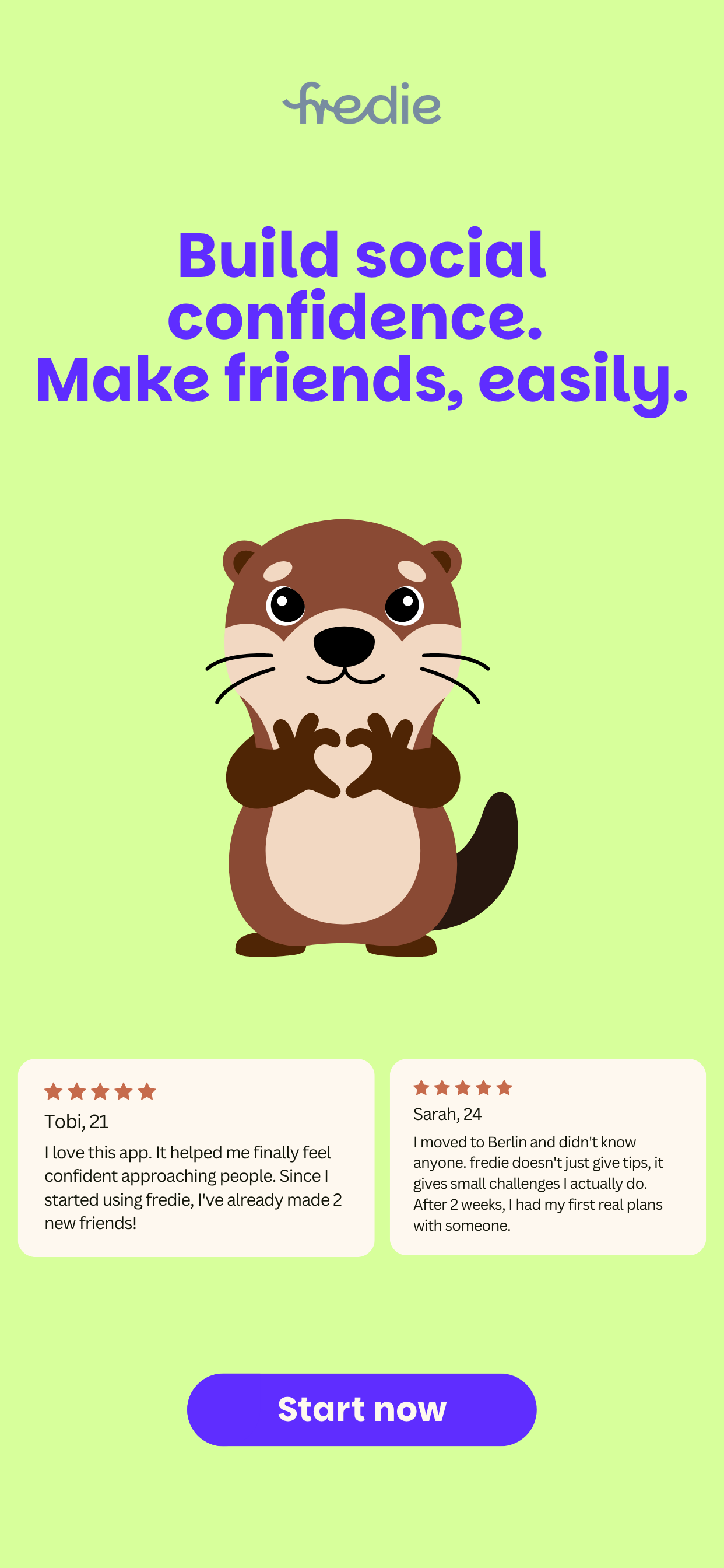 fredie: Social Skills Coach