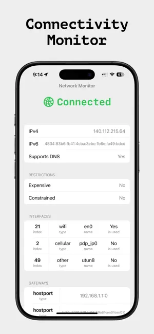 Network Monitor ∞ IP Tracker screenshot 1