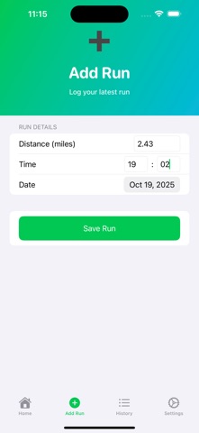 1 Mile Run Streak screenshot