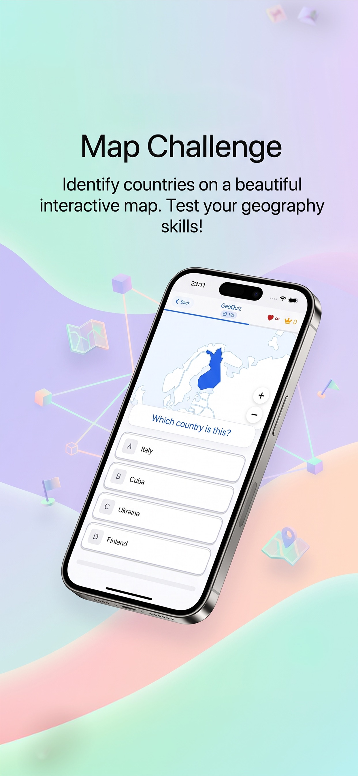 GeoQuiz : World Geography Game screenshot 2