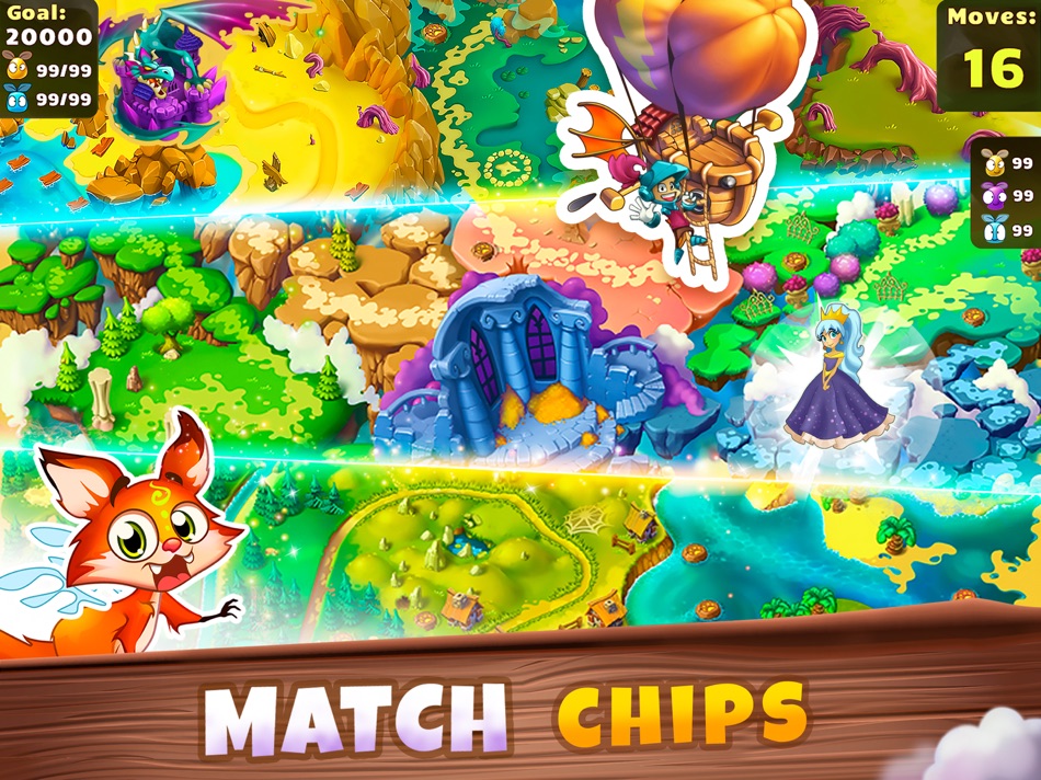 #3. Sir Match-a-Lot: Match 3 Games (iOS) 由: Elephant Games AR LLC