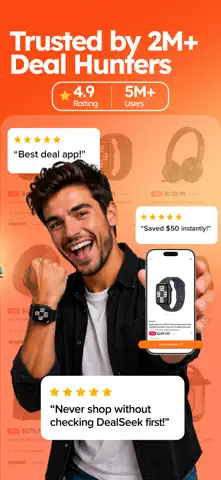 App Store-Screenshot 2 von DealSeek: Coupons & Discounts