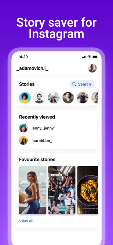 Story saver for Instagram ! screenshot 1 of 4