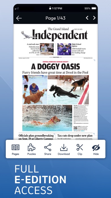Grand Island Independent Screenshot