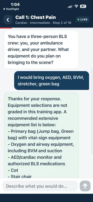 EMT Field Trainer screenshot 2
