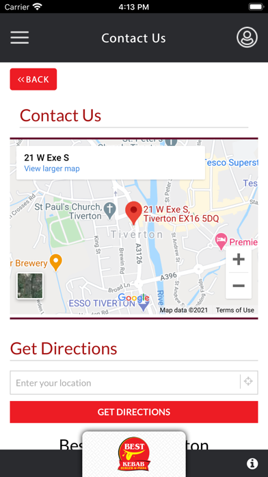 Best Kebab Tiverton Screenshot