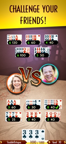 Canasta Royale iPhone screenshot