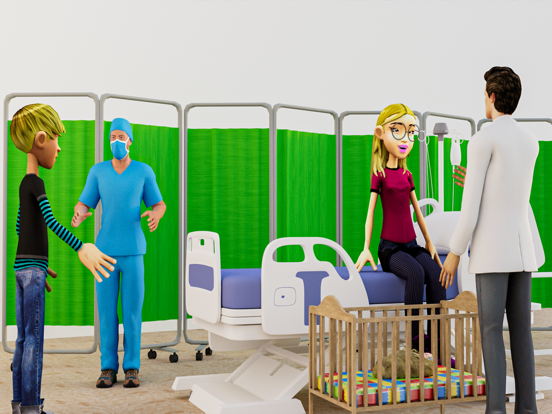 Family Mother: Happy Baby Life iPad screenshot 4 - Games app