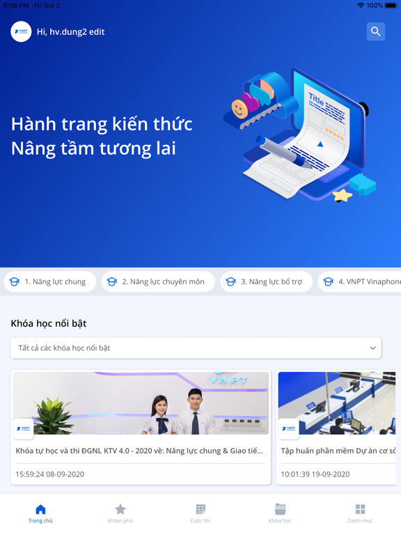 Screenshot #6 pour VNPT Elearning