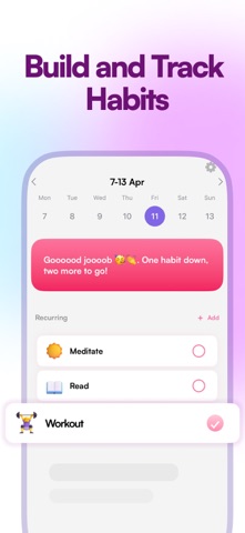 LIZ: AI Planner & Life Coach screenshot