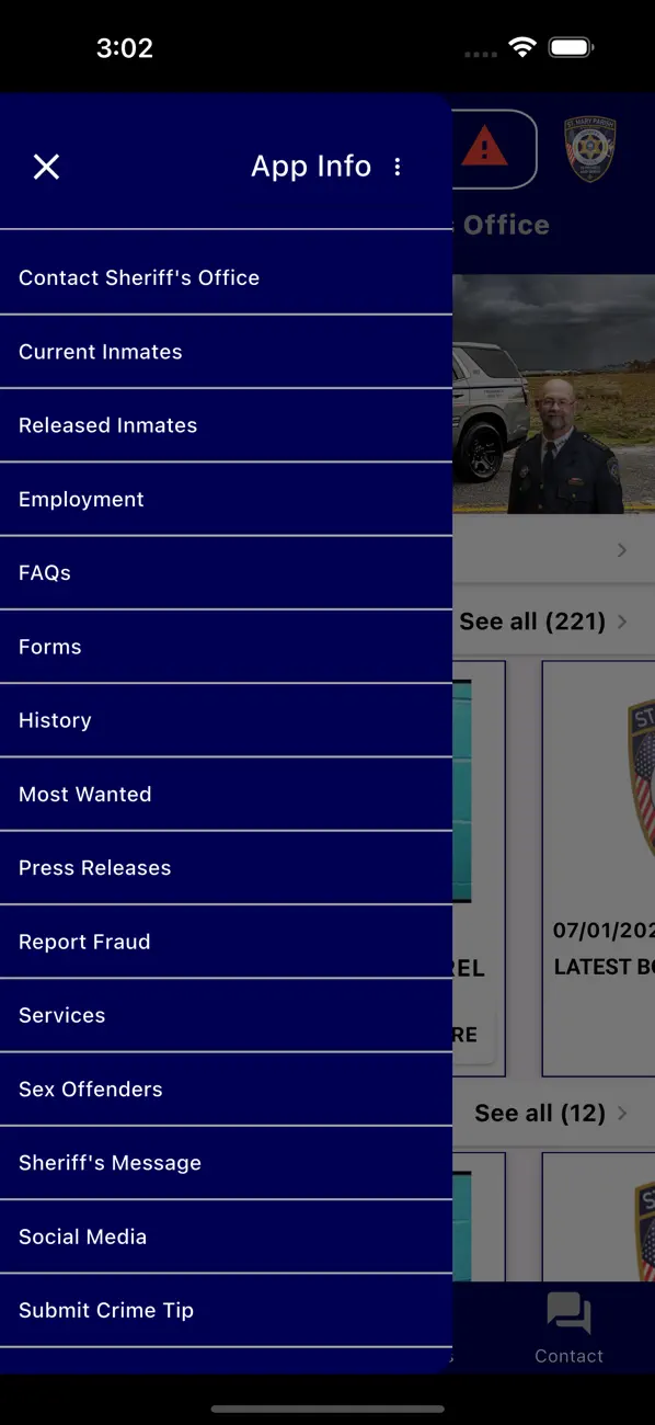 Screenshot #2 pour St. Mary Parish LA Sheriff