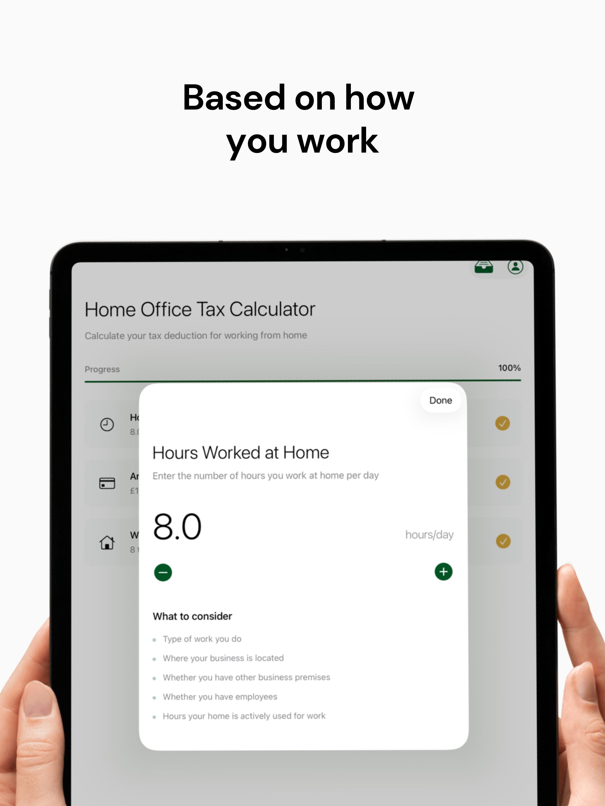 TaxMate: Home Office Tax