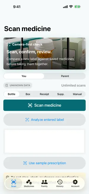 MedGuard AI: Pill Scanner screenshot 1