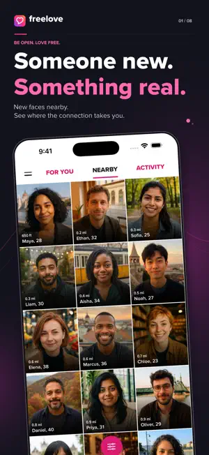 Freelove - Dating, Love & Chat screenshot 1