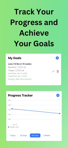 CalyPal - AI Calorie Tracker Screenshot 4 of 5