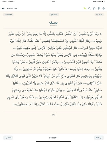 Syncread Quran iPad screenshot