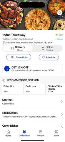 Indus Takeaway Plymouth screenshot