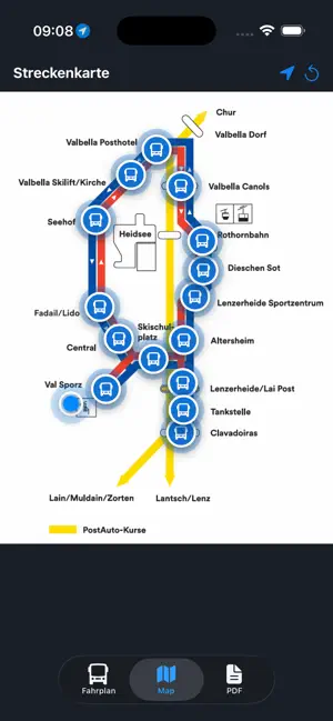 Sportbus Lenzerheide screenshot 4