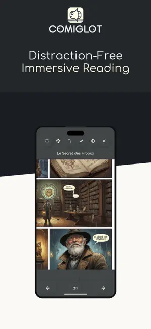 Comiglot Reader screenshot 2